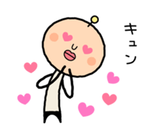 Henteko-alien sticker #4200827