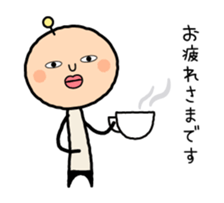 Henteko-alien sticker #4200842