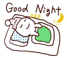 Simple emotion and message. sticker #4200859