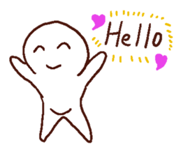 Simple emotion and message. sticker #4200860