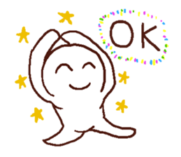 Simple emotion and message. sticker #4200869