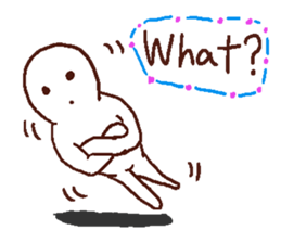 Simple emotion and message. sticker #4200873