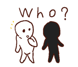 Simple emotion and message. sticker #4200875