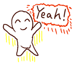 Simple emotion and message. sticker #4200879