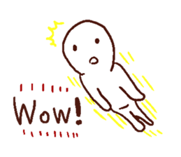 Simple emotion and message. sticker #4200880