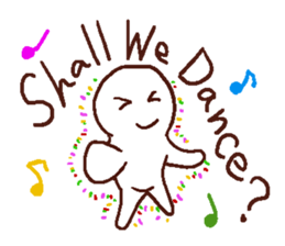 Simple emotion and message. sticker #4200882