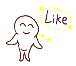 Simple emotion and message. sticker #4200883