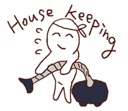 Simple emotion and message. sticker #4200890