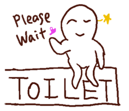 Simple emotion and message. sticker #4200895