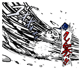 crazy cat and dog sticker #4201434