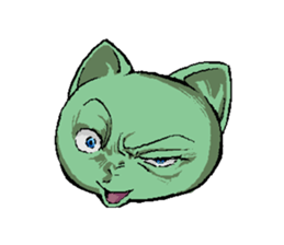 crazy cat and dog sticker #4201438