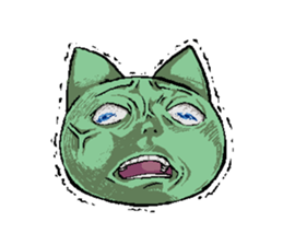 crazy cat and dog sticker #4201445