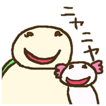 Turtle and Axolotl sticker #4202134