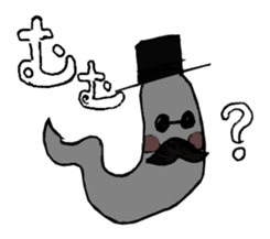 Easygoing animal by Mizky sticker #4202176