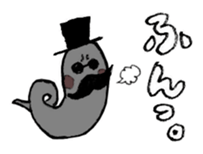 Easygoing animal by Mizky sticker #4202178