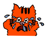 Easygoing animal by Mizky sticker #4202185