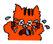 Easygoing animal by Mizky sticker #4202185