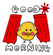 Easygoing animal by Mizky sticker #4202186