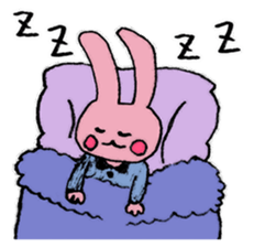 Easygoing animal by Mizky sticker #4202190