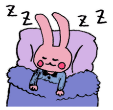 Easygoing animal by Mizky sticker #4202190