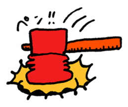 Easygoing animal by Mizky sticker #4202194