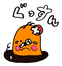 Easygoing animal by Mizky sticker #4202195