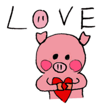 Easygoing animal by Mizky sticker #4202197