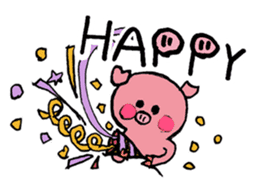 Easygoing animal by Mizky sticker #4202198