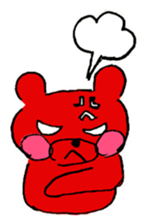 Easygoing animal by Mizky sticker #4202207