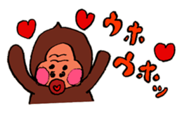 Easygoing animal by Mizky sticker #4202209