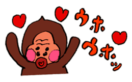 Easygoing animal by Mizky sticker #4202209