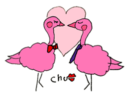 Easygoing animal by Mizky sticker #4202210