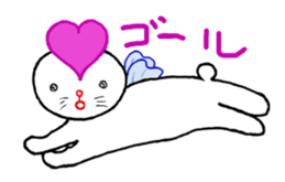 Heart cat. sticker #4202406