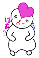 Heart cat. sticker #4202409