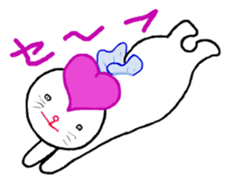Heart cat. sticker #4202410