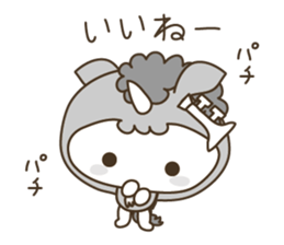 World of Unicorn & Musical ( white ) sticker #4202418