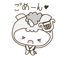 World of Unicorn & Musical ( white ) sticker #4202433