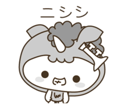 World of Unicorn & Musical ( white ) sticker #4202434