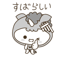 World of Unicorn & Musical ( white ) sticker #4202440