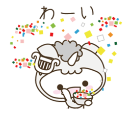 World of Unicorn & Musical ( white ) sticker #4202445