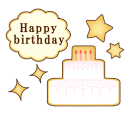 Decoration cookies sticker #4202648