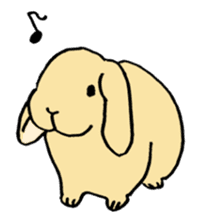 English Bunny sticker #4202697