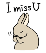 English Bunny sticker #4202705