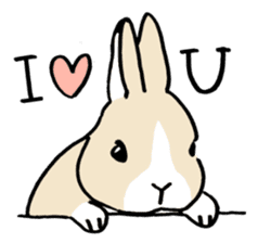 English Bunny sticker #4202707