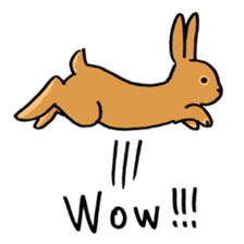 English Bunny sticker #4202708