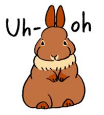 English Bunny sticker #4202716