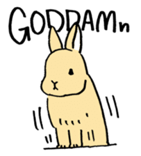 English Bunny sticker #4202717