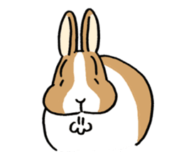 English Bunny sticker #4202723