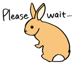 English Bunny sticker #4202729