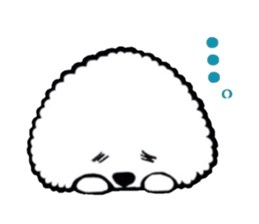 mofu-mofu Bichon Frise sticker #4202757
